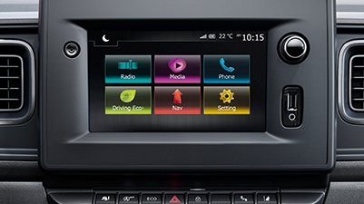 Renault Master Van Media Nav 4.0 multimedia system